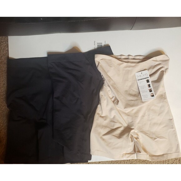MATERNITY POSTPARTUM BUNDLE 2Rosie Pope-black&blue NWOT 1Belly Bandit-beige NWT - Picture 1 of 4